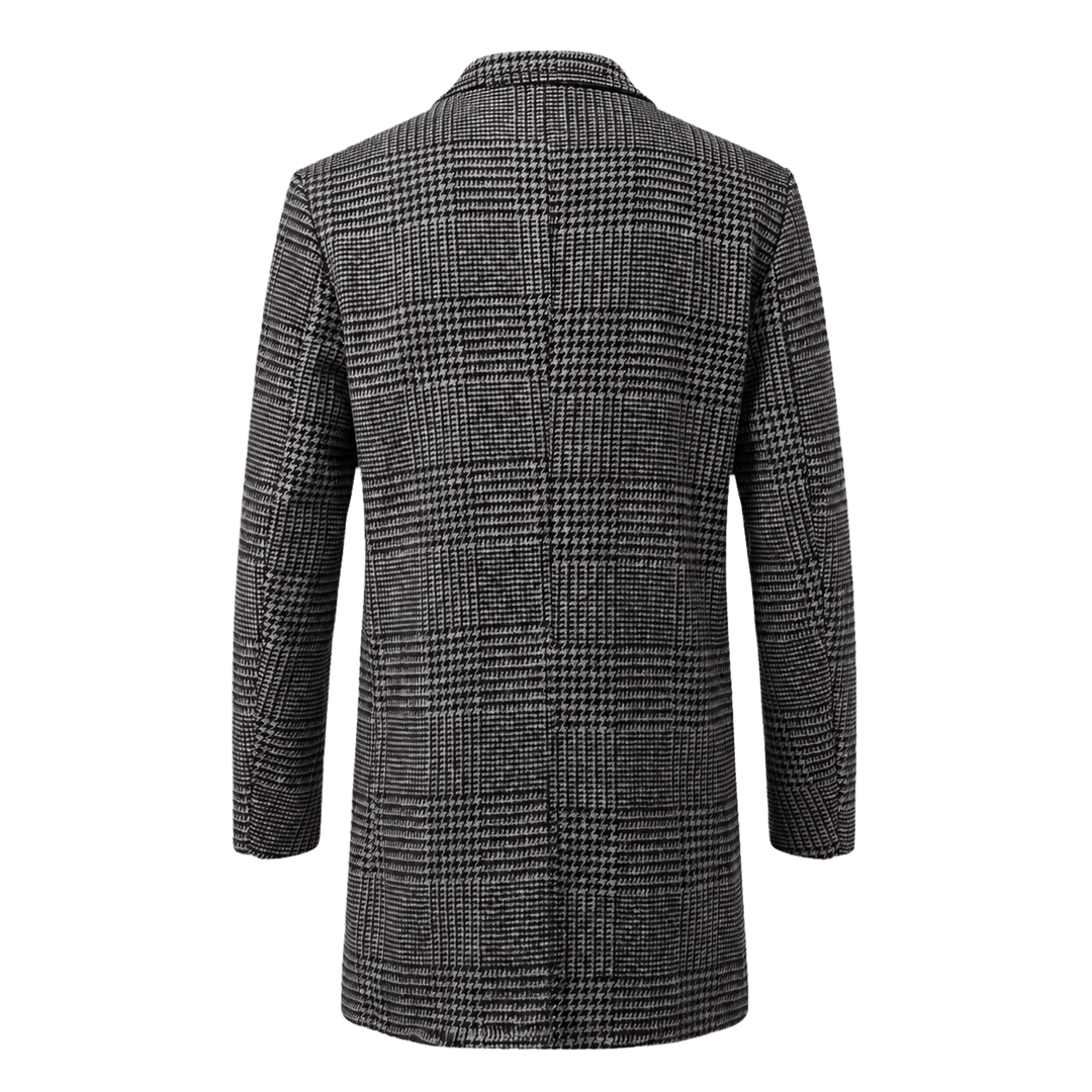 Ashford Glen Check Coat – Back view