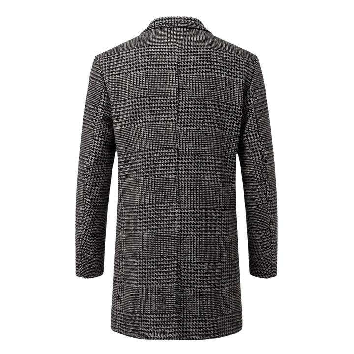Ashford Glen Check Coat – Back view